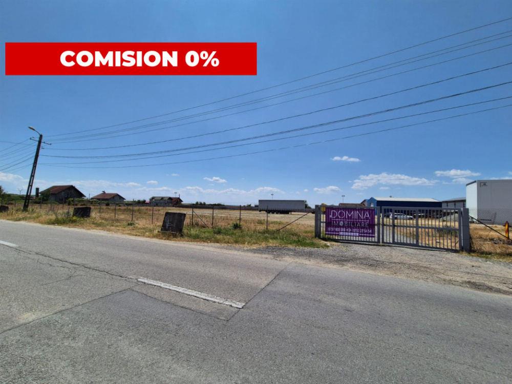 Închiriere teren intravilan situat în Târgu Jiu, strada Ciocârlău - zona Artego