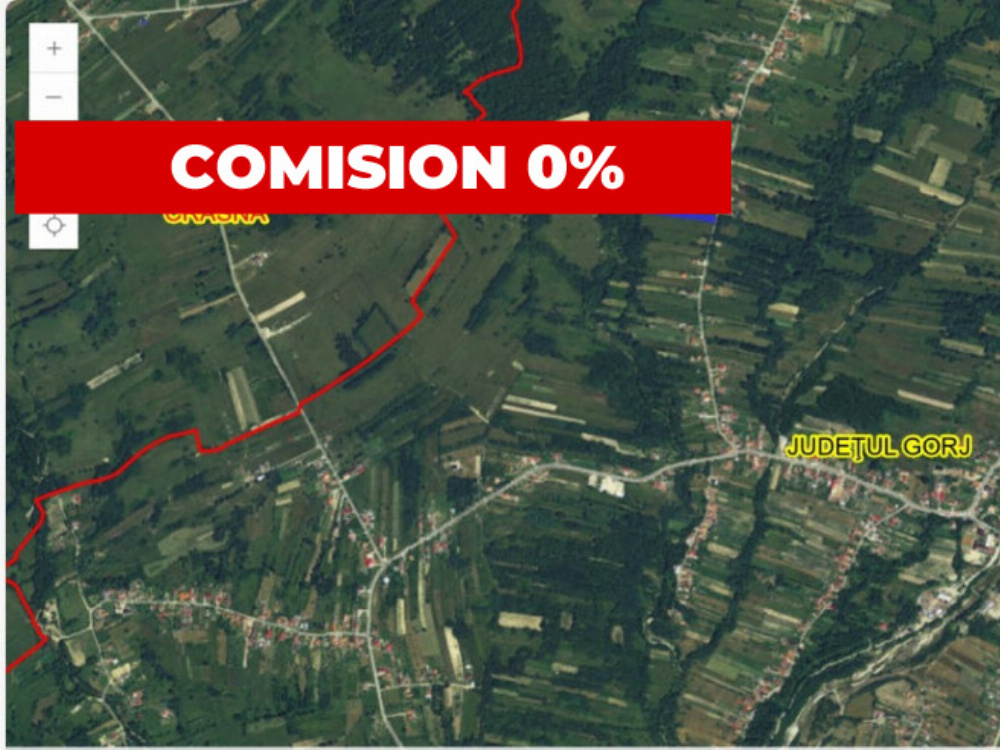 Vânzare teren situat în localitatea Hirișești - oraș Novaci