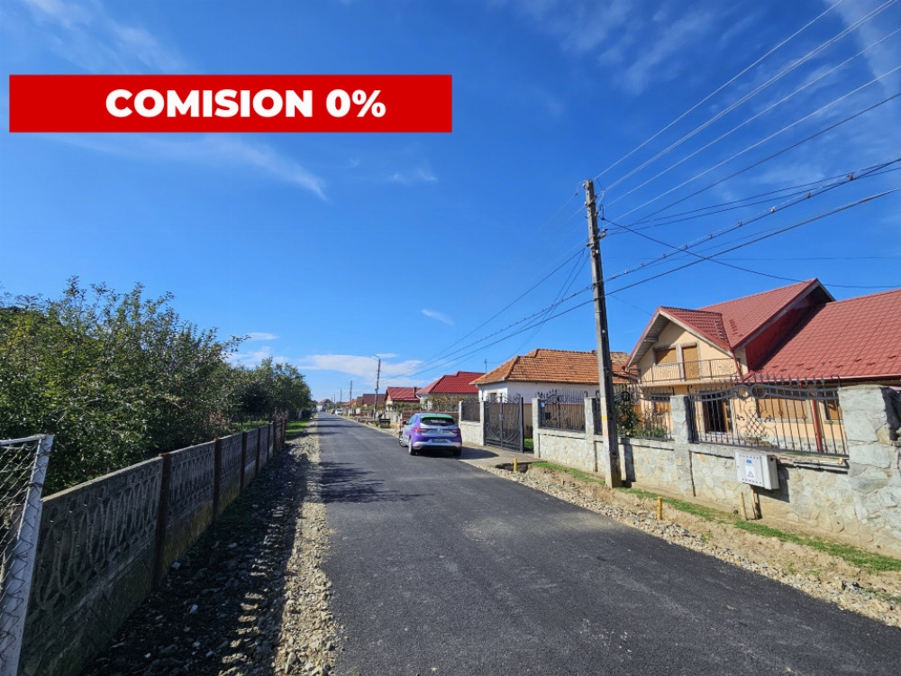 Vânzare teren *intravilan 308 mp cu utilități* - Sat Ceauru, Comuna Bălești