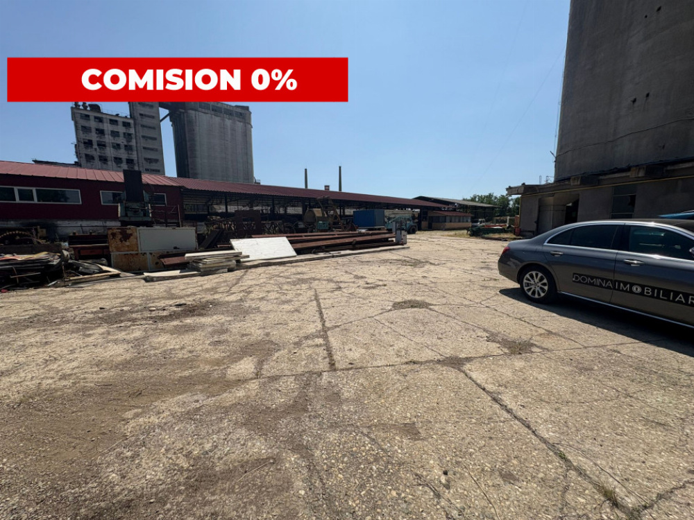 Vânzare proprietate industrială - Târgu Jiu - *teren + hală + birouri*