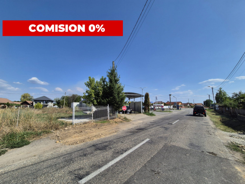 Teren de vânzare în Ursați, pretabil construcții rezidențiale  și comerciale