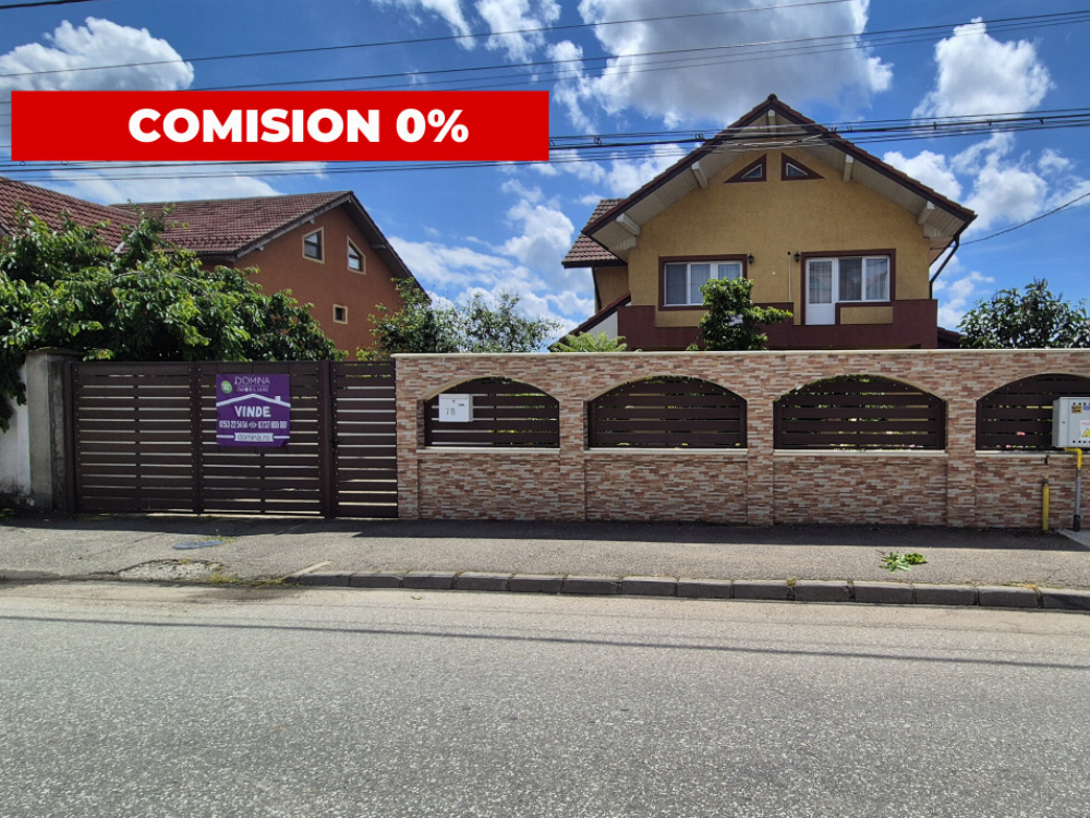 Vânzare casă P+1 cu teren de 769 mp și facilități complete, str. Șișești