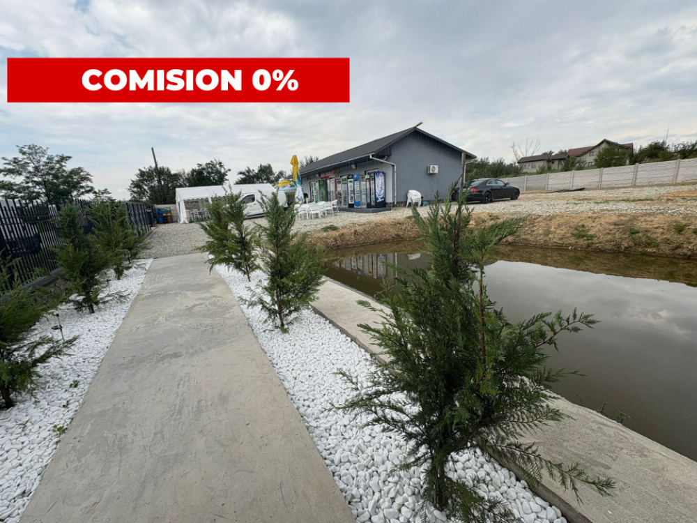 Vânzare spațiu comercial cu teren 1.077 mp, la doar 50 m de DN 67 – Câlnic