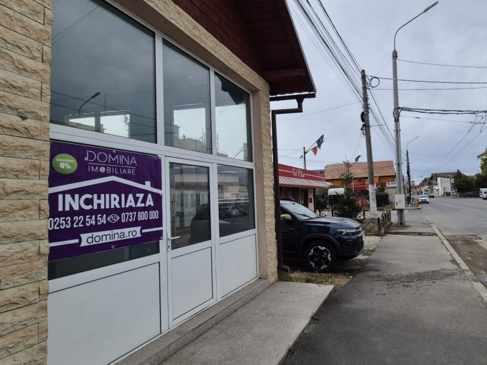 Închiriere spațiu comercial stradal, în Tg. Jiu, B-dul Ecaterina Teodoroiu