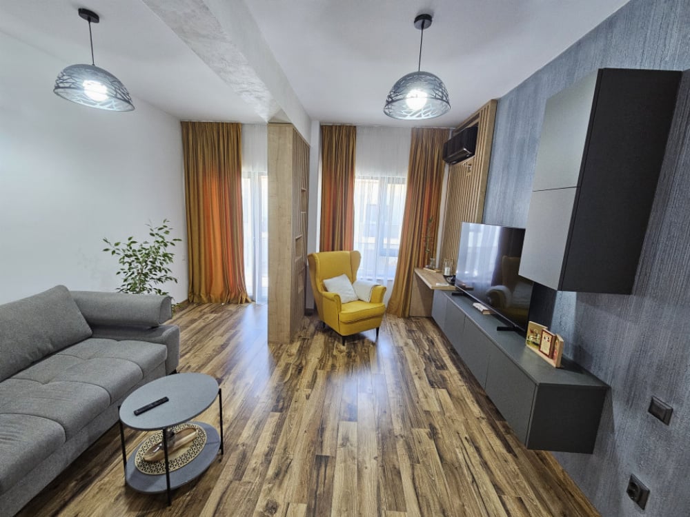 Închiriere apartament 2 camere, bloc nou, strada Tudor Vladimirescu