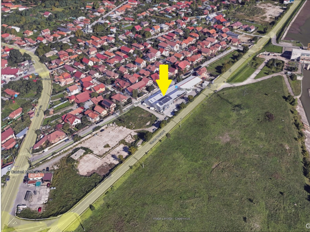 Închiriere spațiu industrial 570 mp, acces TIR - zona centurii - Barajului