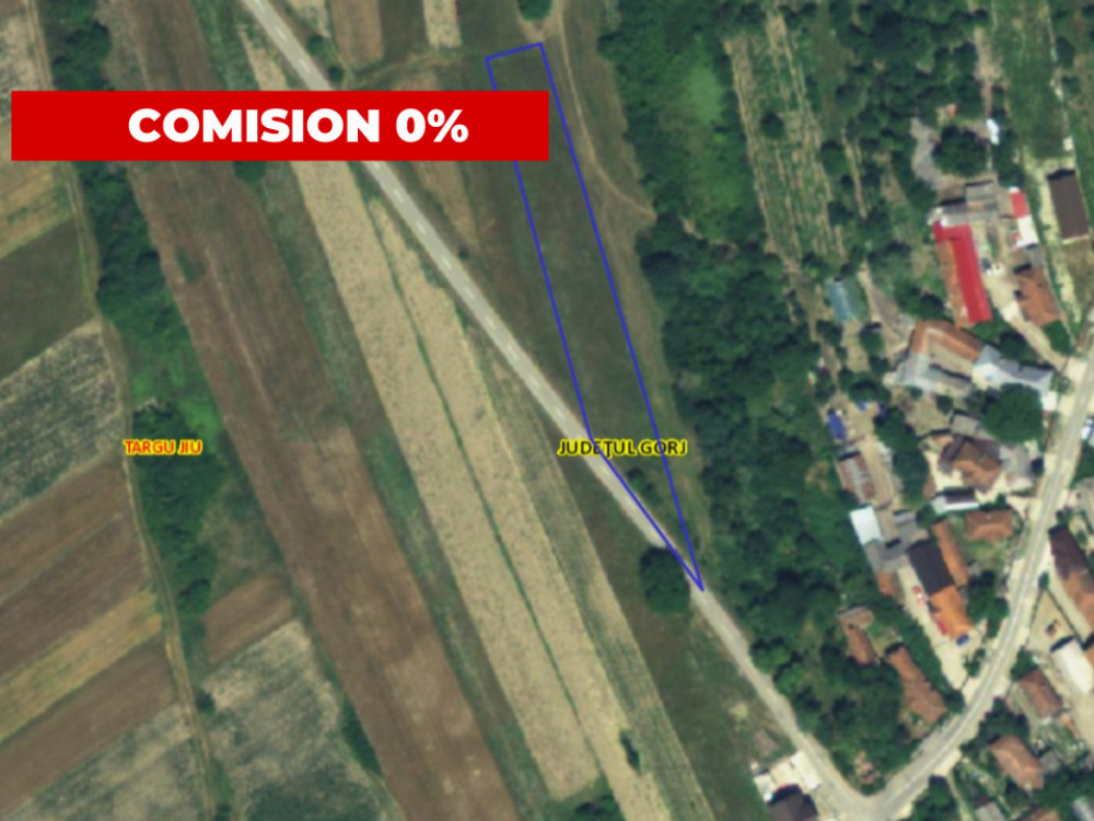 Vânzare teren intravilan - 1654 mp - strada Amurgului - Ursați