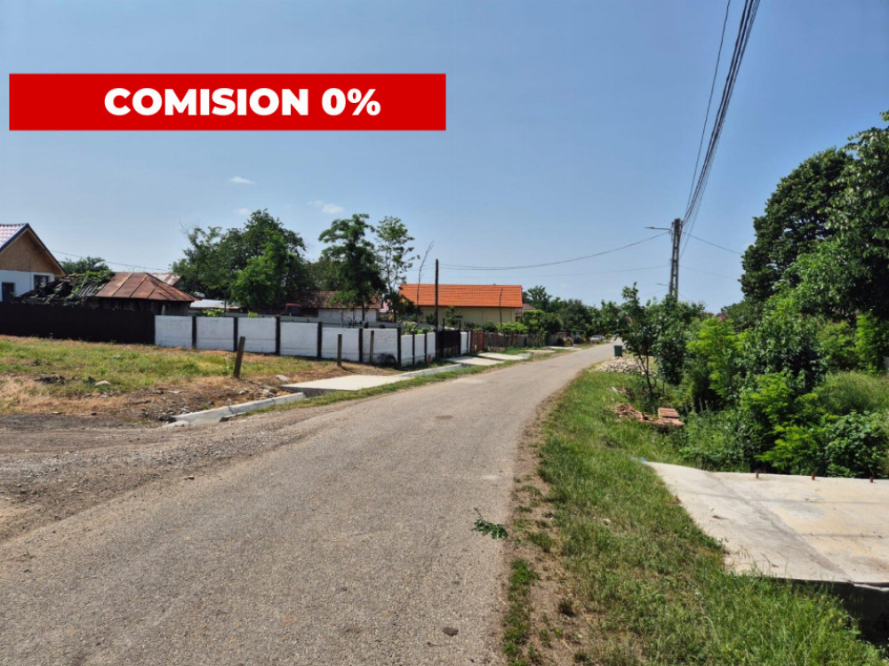 Vânzare loturi teren intravilan 400-565 mp - Lelești - utilități la front