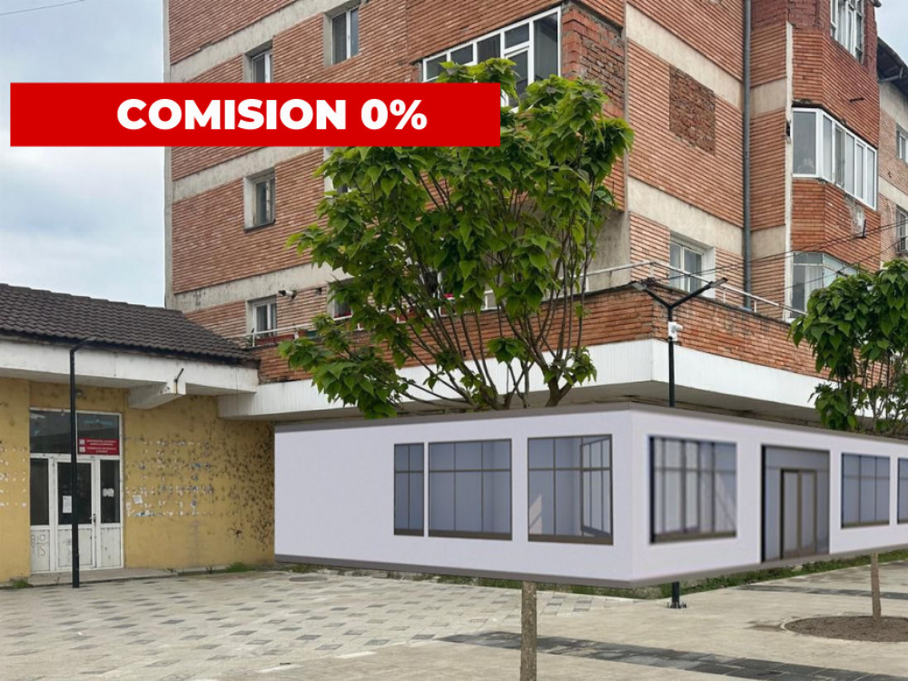 Închiriere spațiu comercial situat în Rovinari - centrul pietonal