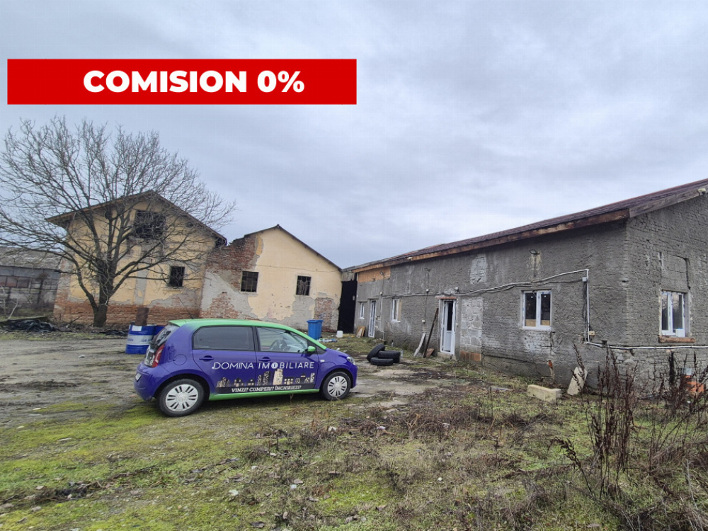 Vânzare Hală industrială cu teren 4.193 mp, situată în Bârsești