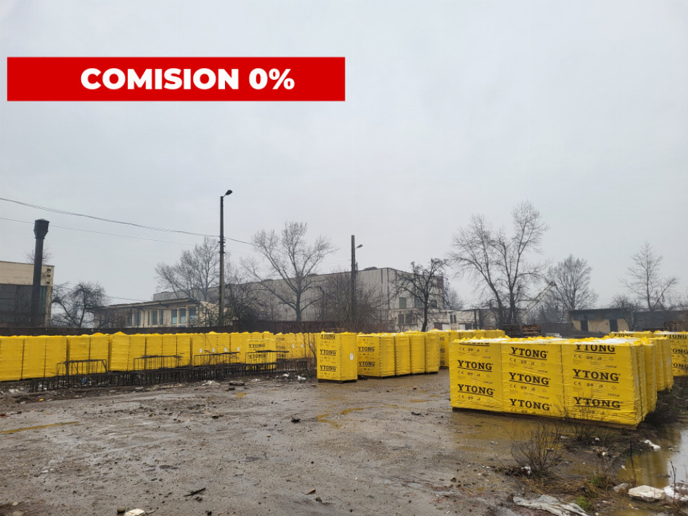 Închiriere platformă betonată 4.000 mp, situată în Târgu Jiu, Aleea Macului