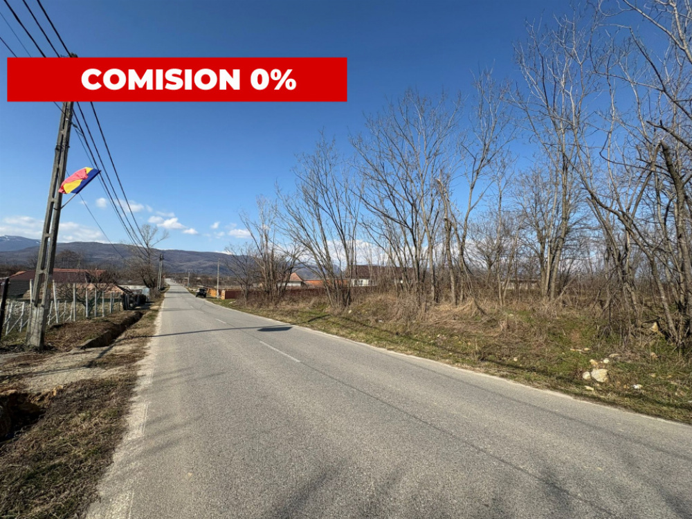 Vânzare teren cu dublă deschidere, situat în comuna Lelești, sat Lelești