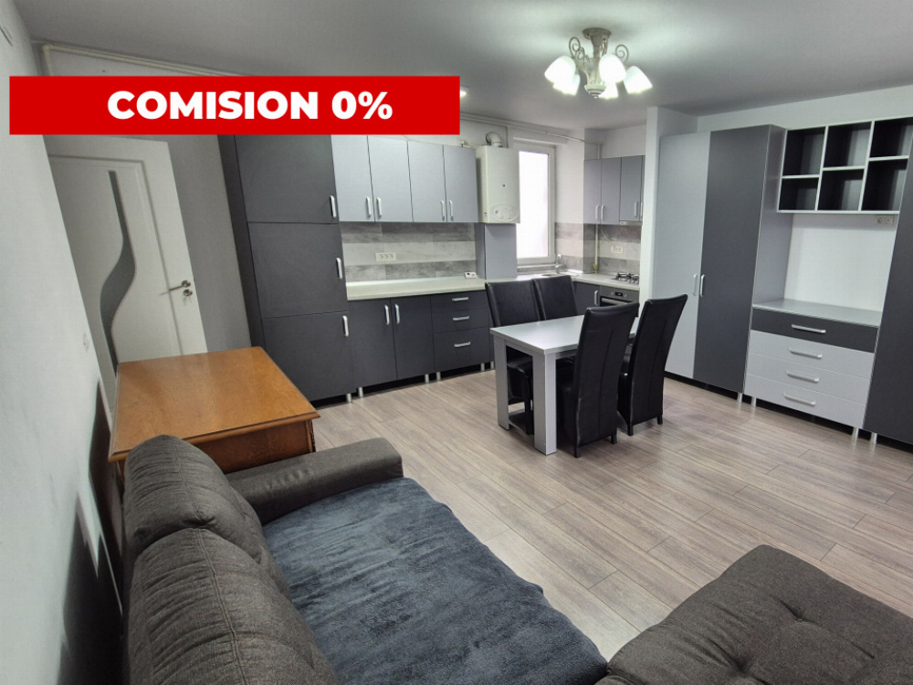 Vânzare apartament 2 camere, etaj 1, mobilat și utilat, strada 14 Octombrie