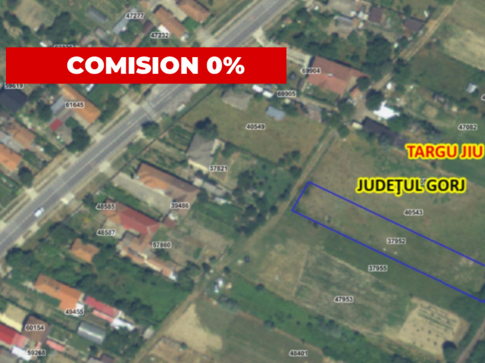 Vânzare teren intravilan – 1630 mp, cartier Iezureni, Târgu Jiu