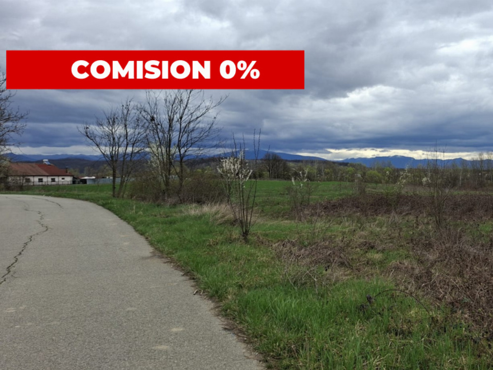 Vânzare teren intravilan 20.386 mp în Câlnic–traversat de râu, 19 km de Tg Jiu