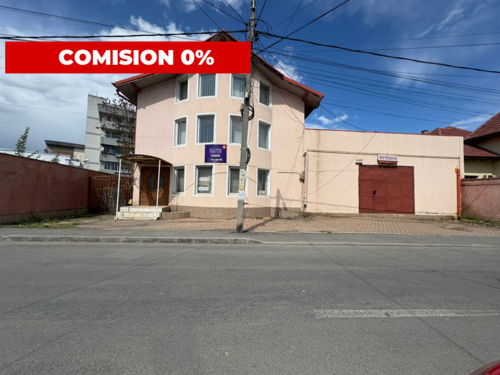 Oportunitate investiție – clădire comercială + hală, strada I.L. Caragiale