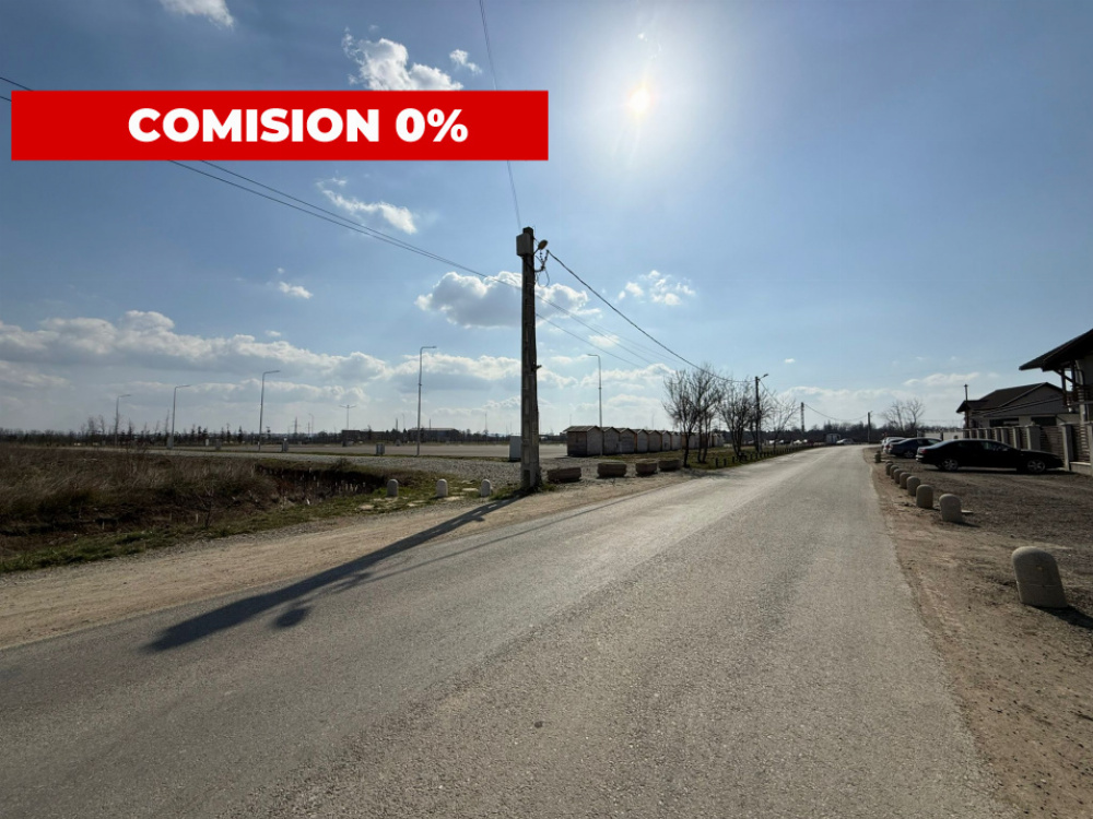 Teren intravilan 641 mp *PUZ aprobat - utilități complete* cartier Narciselor