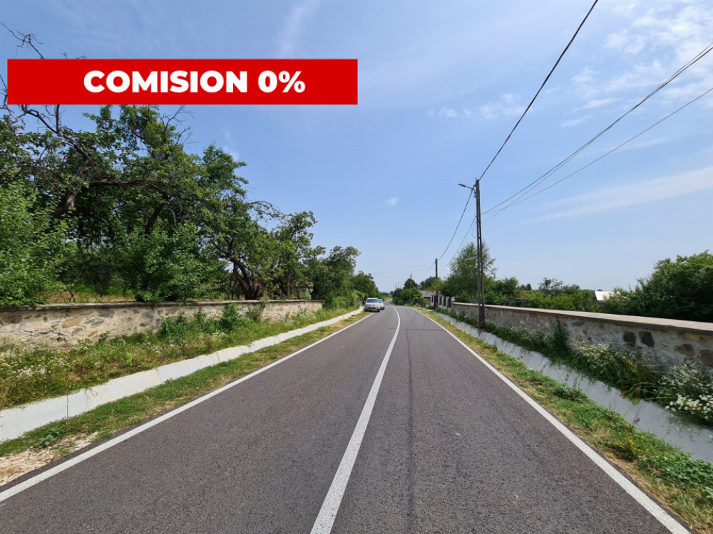 Vânzare teren *17,8 ha - front stradal 40 m.l.* Comuna Runcu - Sat Dobrița