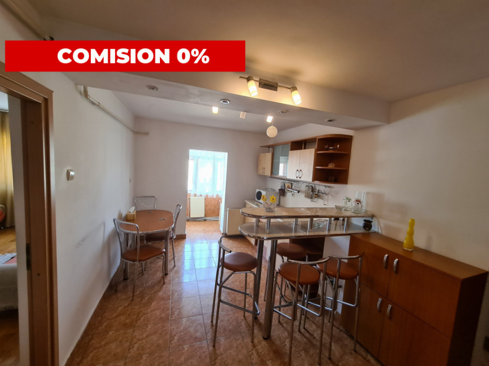 Închiriere apartament 2 camere, mobilat/utilat, Piața Centrală, Târgu Jiu