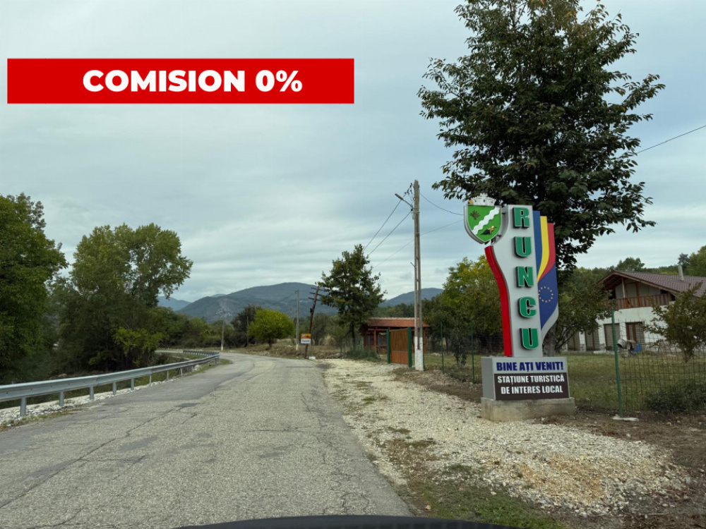 Vânzare teren 13.000 mp - Runcu-Suseni - oportunitate turistică