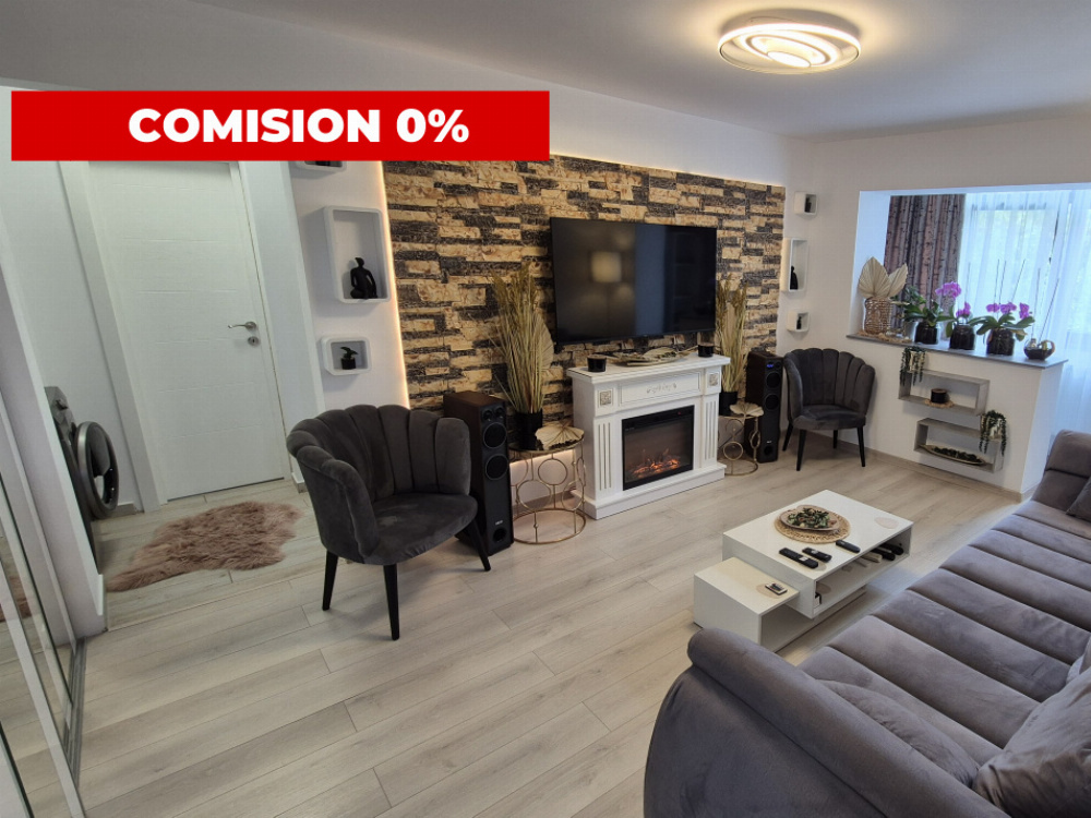 Vânzare apartament 3 camere, etaj 1, renovat, mobilat, utilat – Rovinari