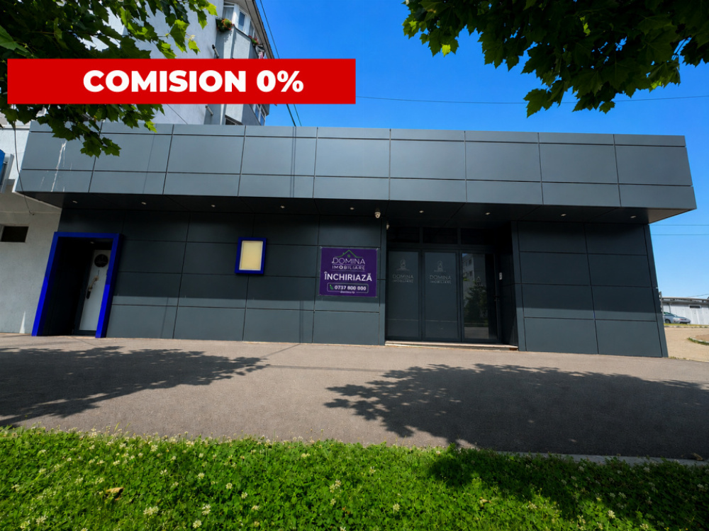 Închiriere spațiu comercial complet renovat, vad excelent – Rovinari