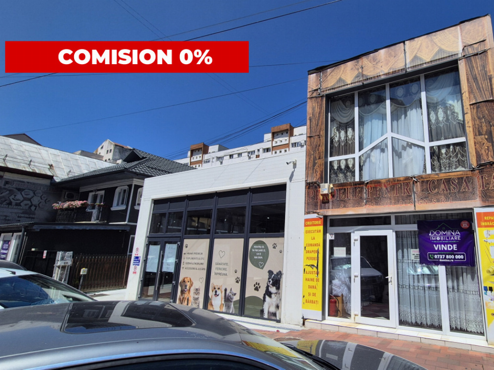 Spațiu comercial | 100 mp | P+1 | Strada Siretului | Vizibilitate stradală
