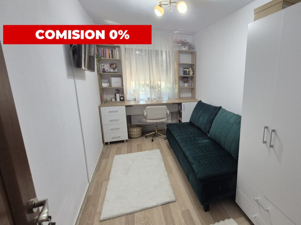 Vânzare apartament 2 camere decomandat, vedere bilaterală, Aleea Plopilor