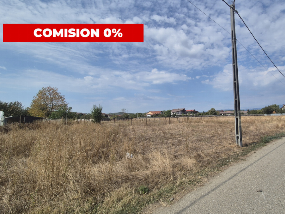 Vânzare teren extravilan 1.100 mp, strada Făgăraș, Târgu Jiu
