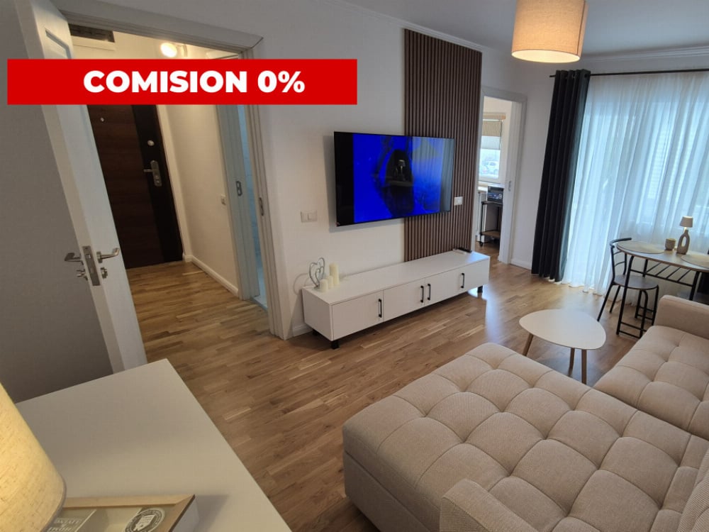 Închiriere garsonieră modernă, complet mobilată, etaj 1, ultracentral, Târgu Jiu