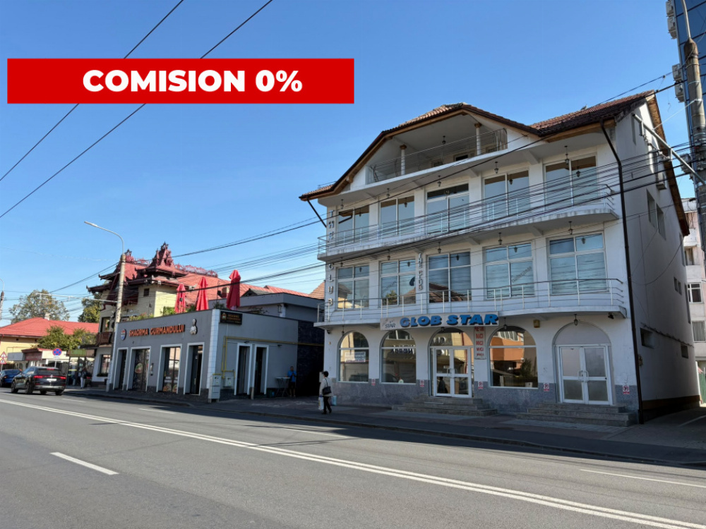 Închiriere spațiu comercial – parter, stradal, zona Castelului de Apă